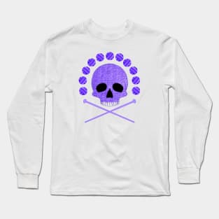 Wool Skull Long Sleeve T-Shirt